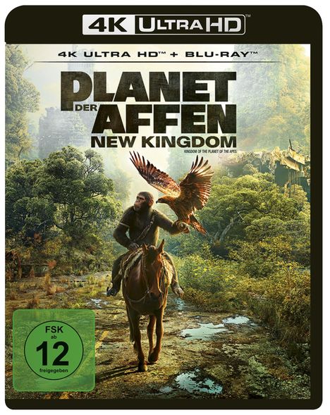Planet der Affen: New Kingdom (Ultra HD Blu-ray & Blu-ray), 1 Ultra HD Blu-ray und 1 Blu-ray Disc