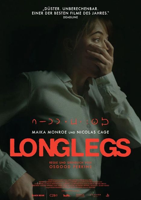Longlegs (Blu-ray), Blu-ray Disc