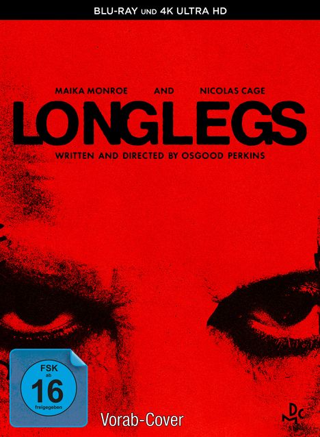 Longlegs (Ultra HD Blu-ray &amp; Blu-ray im Mediabook), 1 Ultra HD Blu-ray und 1 Blu-ray Disc