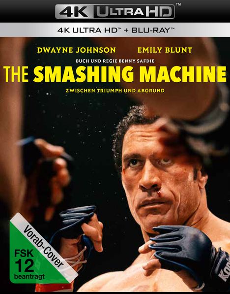The Smashing Machine (Ultra HD Blu-ray & Blu-ray), 1 Ultra HD Blu-ray und 1 Blu-ray Disc