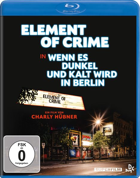 Element of Crime: Wenn es dunkel und kalt wird in Berlin (Blu-ray), Blu-ray Disc