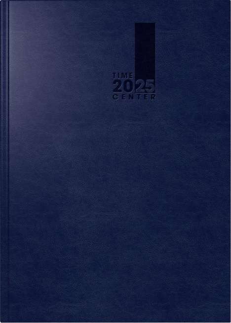 Brunnen 1072522305 Buchkalender TimeCenter Modell 725 (2025)| 2 Seiten = 1 Woche| A5| 352 Seiten| SOFT-Einband| dunkelblau, Buch