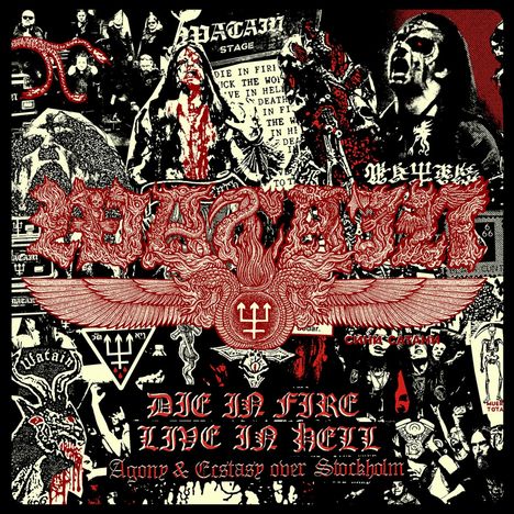 Watain: Die In Fire: Live In Hell, CD