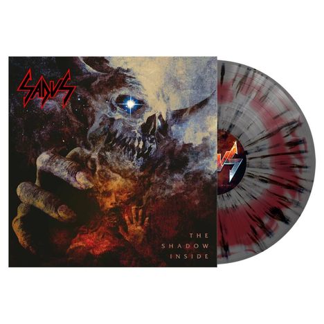 Sadus: The Shadow Inside (Limited Edition) (Red &amp; Silver Swirl W/ Black Splatter Vinyl), LP