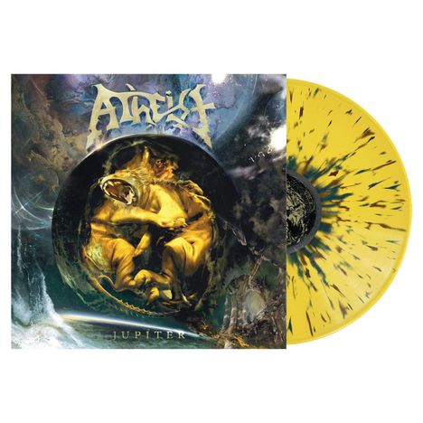 Atheist: Jupiter (Limited Edition) (Yellow-Blue-Brown Splatter Vinyl), LP