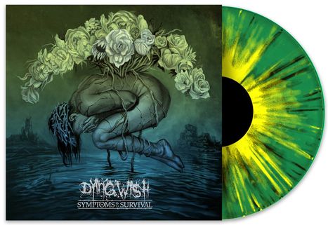 Dying Wish: Symptoms Of Survival (Limited Edition) (Green W/ Black &amp; Yellow Splatter Vinyl), LP