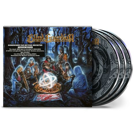 Blind Guardian: Somewhere Far Beyond Revisited (Limited Edition), 2 CDs und 1 Blu-ray Disc