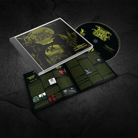 DSR 367 CD, Impending Doom, "Apocalypse III". Ein CD-Cover mit dystopischem Artwork und einem Booklet.