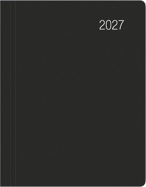 "2027" steht oben rechts. Schwarze Abdeckung mit dezenten Linien links.