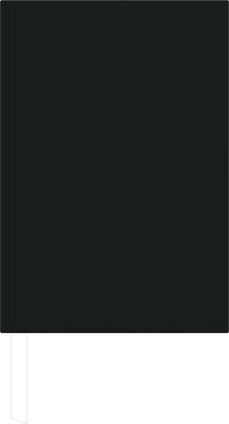 Weißes boybag-logo auf schwarzem Hintergrund.