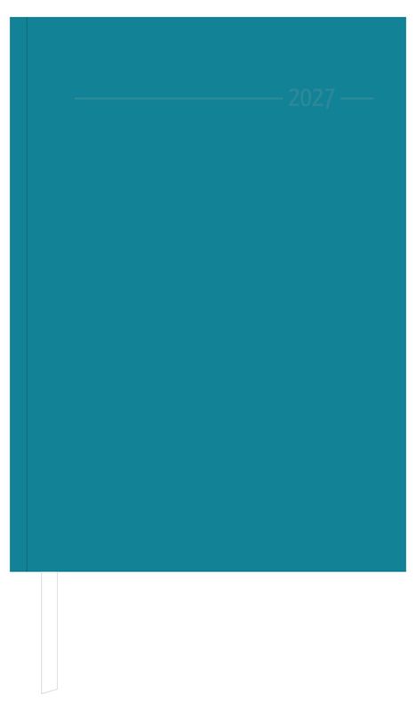 „2027“ steht am rechten Rand. Ein einfarbiger, türkisfarbener Hintergrund dominiert.