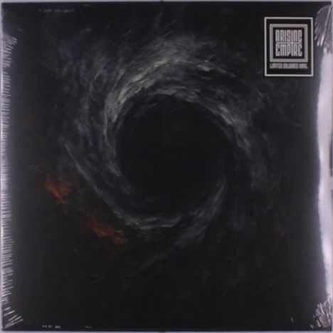 "Arising Empire Limited Colored Vinyl" steht in einem Logo oben rechts. Dunkle Spirale mit roten Akzenten.