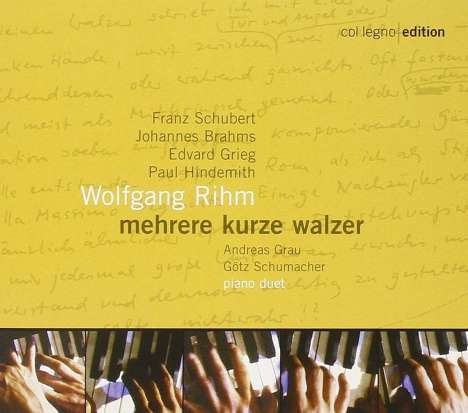 Andreas Grau &amp; Götz Schumacher - Mehrere kurze Walzer 4-hdg., CD