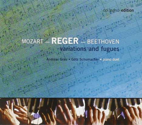 Max Reger (1873-1916): Variationen &amp; Fuge über ein Beethoven-Thema op.86, CD