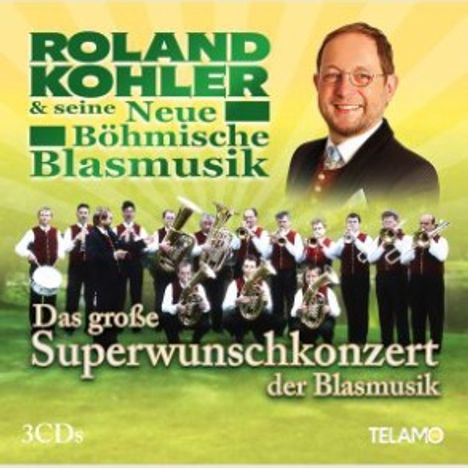 Das große Superwunschkonzert der Blasmusik, 3 CDs