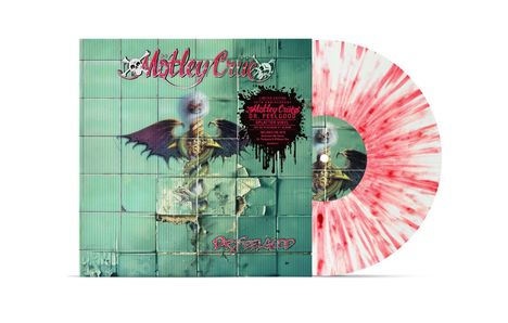 Mötley Crüe: Dr. Feelgood (35th Anniversary) (Limited Edition) (Red &amp; White Splatter Vinyl) (Lenticular Art Card Cover), LP