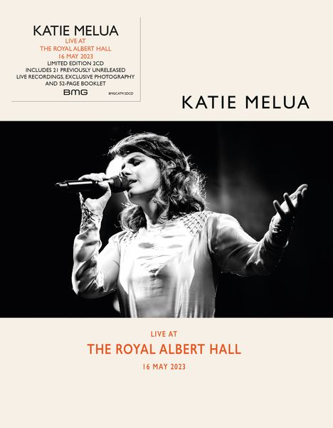 Katie Melua: Live At The Royal Albert Hall, 2 CDs