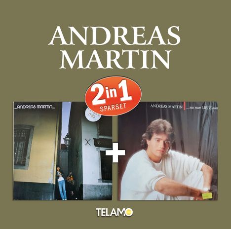 Andreas Martin: 2 in 1, 2 CDs