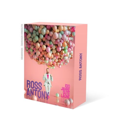 Ross Antony: 100 Jahre gute Laune (Limitierte Fanbox Edition), 1 CD und 1 Merchandise