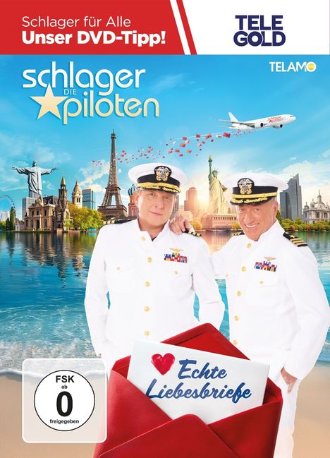 Die Schlagerpiloten: Echte Liebesbriefe, DVD