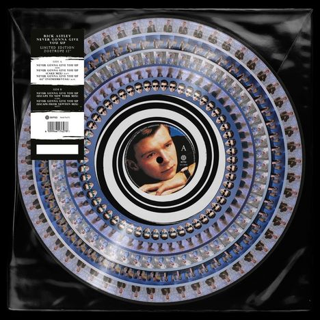 Rick Astley: Never Gonna Give You Up (Limited Edition) (Zoetrope Vinyl), Single 12"