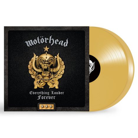 Motörhead: Everything Louder Forever - The Very Best Of Motörhead (Gold Vinyl) (Limited Edition), 2 LPs