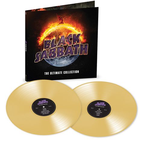 Black Sabbath: The Ultimate Collection (Gold Vinyl) (Limited Edition), 2 LPs