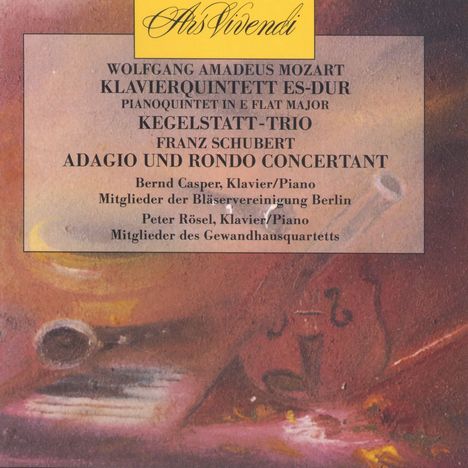 Wolfgang Amadeus Mozart (1756-1791): Quintett KV 452 für Klavier &amp; Bläser, CD