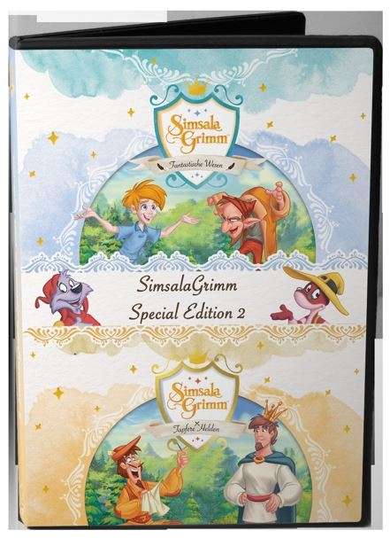 SimsalaGrimm Special Edition 2 (Fantastische Wesen &amp; Tapfere Helden), DVD