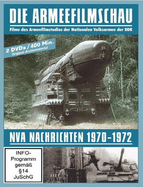 Die Armeefilmschau - NVA Nachrichten 1970-1972  [2 DVDs], 2 DVDs