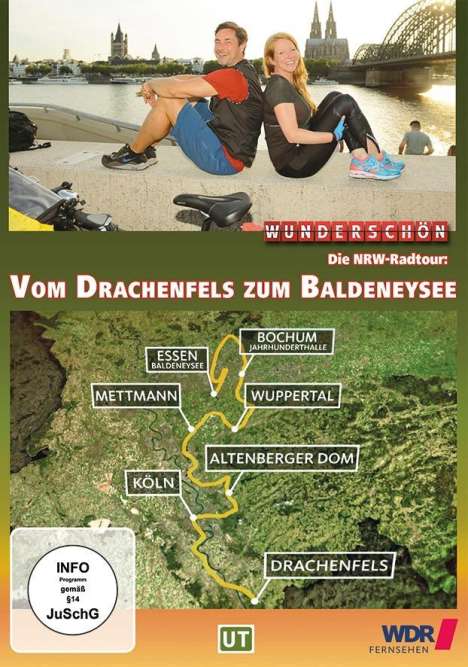Die NRW-Radtour: Vom Drachenfels zum Baldeneysee, DVD