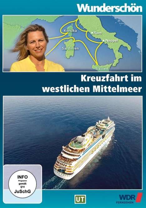Kreuzfahrt im westlichen Mittelmeer, DVD