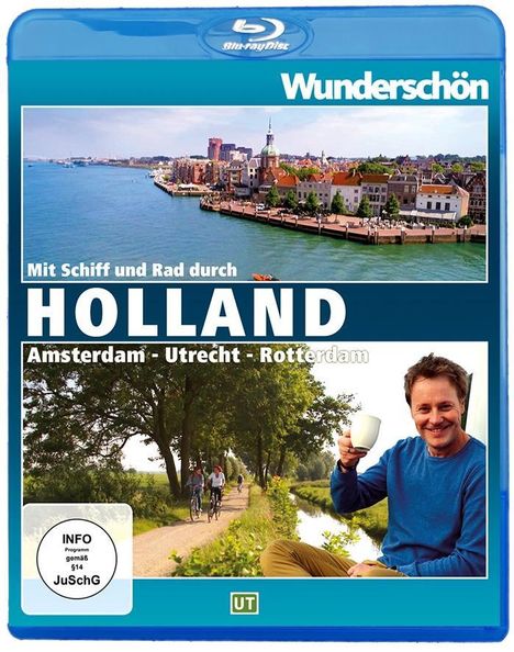 Mit Schiff und Rad durch Holland: Amsterdam - Utrecht - Rotterdam (Blu-ray), Blu-ray Disc