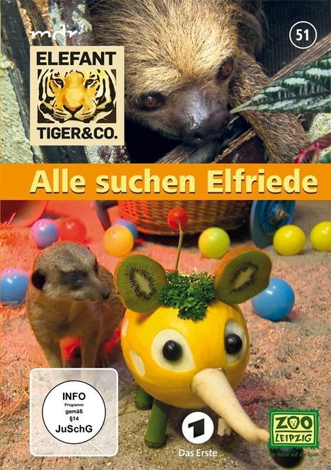 Elefant, Tiger &amp; Co. - Teil 51: Alle suchen Elfriede, 2 DVDs
