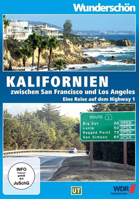Kalifornien - Zwischen San Francisco und Los Angeles - Eine Reise auf dem Highway 1, DVD