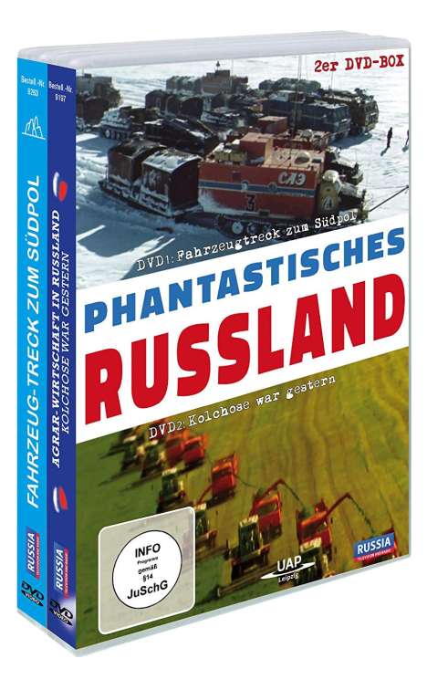 Phantastisches Russland, 2 DVDs