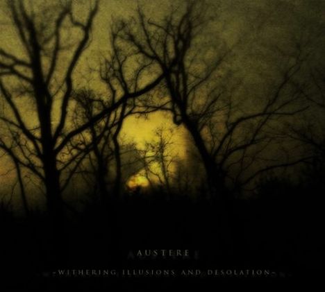 Austere: Withering Illusions And Desolation, CD