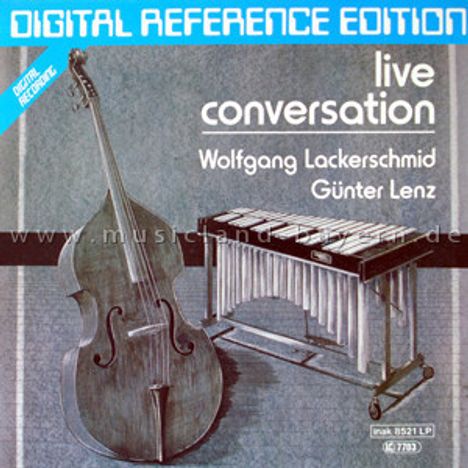 Wolfgang Lackerschmid &amp; Günter Lenz: Live Conversation, LP