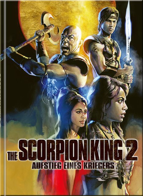 Scorpion King 2: Aufstieg eines Kriegers (Blu-ray &amp; DVD im Mediabook), 1 Blu-ray Disc und 1 DVD