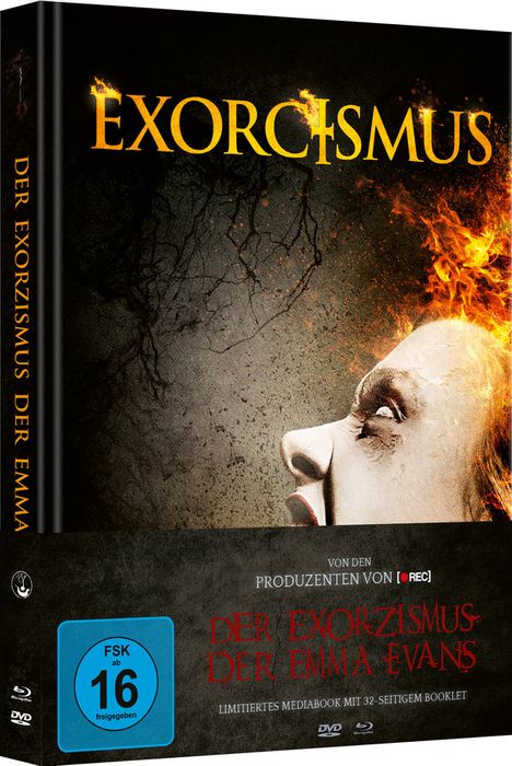 Der Exorzismus der Emma Evans (Blu-ray &amp; DVD im Mediabook), 1 Blu-ray Disc und 1 DVD