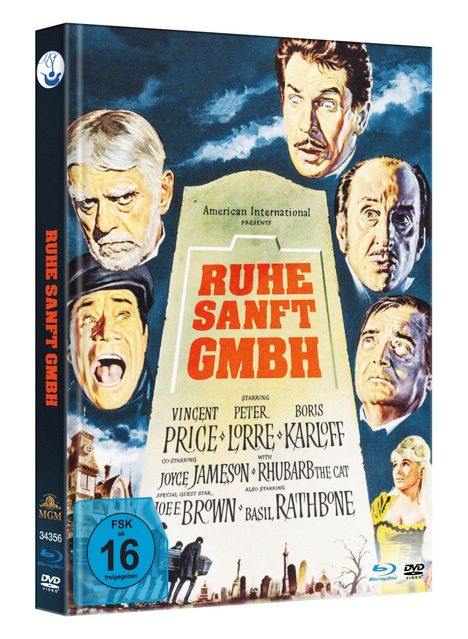 Ruhe Sanft GmbH (Blu-ray & DVD im Mediabook), 1 Blu-ray Disc and 1 DVD