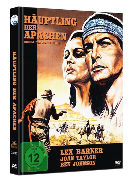 Häuptling der Apachen (Rebell der Roten Berge) (Mediabook), DVD