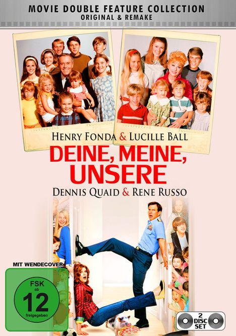 Deine, Meine, Unsere (1968 &amp; 2005), 2 DVDs