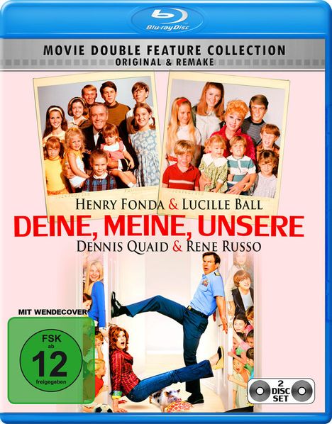 Deine, Meine, Unsere (1968 &amp; 2005) (Blu-ray), 2 Blu-ray Discs
