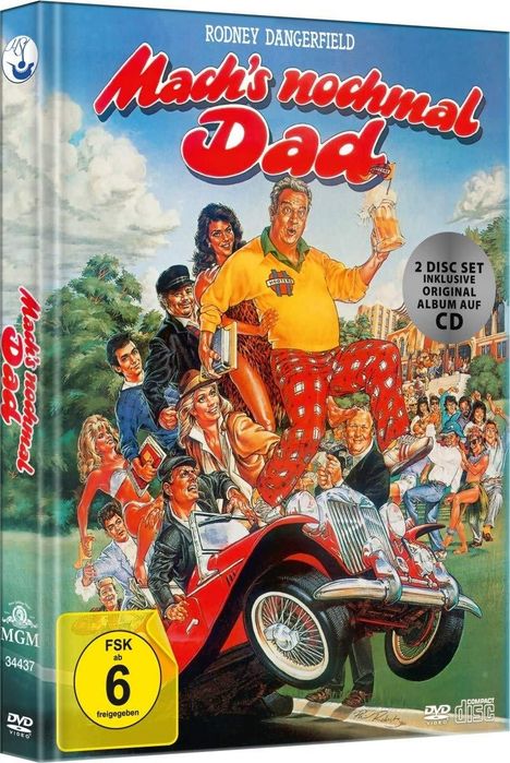 Mach's nochmal, Dad (Mediabook), 1 DVD und 1 CD