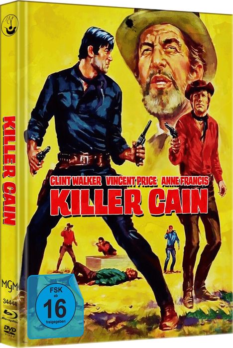 Killer Cain (Blu-ray &amp; DVD im Mediabook), 1 Blu-ray Disc und 1 DVD