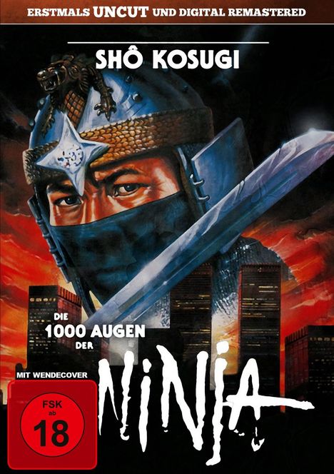 Die 1000 Augen der Ninja, DVD
