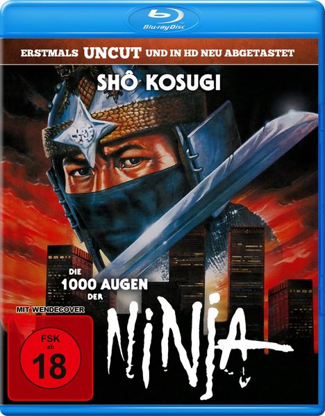 Die 1000 Augen der Ninja (Blu-ray), Blu-ray Disc