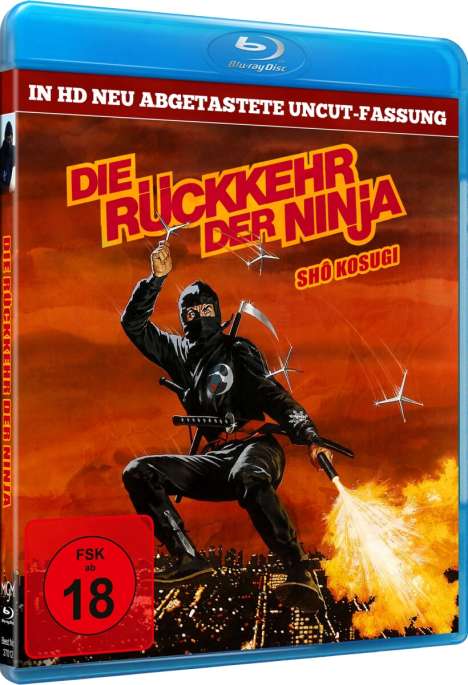 Die Rückkehr der Ninja (Blu-ray), Blu-ray Disc