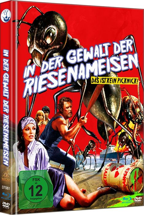 In der Gewalt der Riesenameisen (Blu-ray &amp; DVD im Mediabook), 1 Blu-ray Disc und 1 DVD
